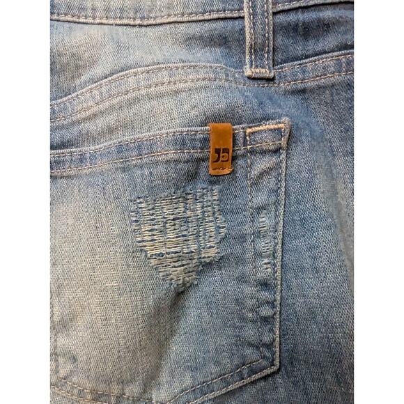 Joe'sJeans Womens 28* Jeans Distressed Whiskered Denim Y2K 90s Grunge Boho - Picture 5 of 9